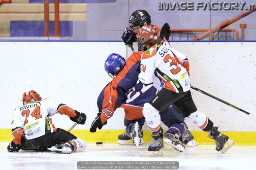 2014-11-22 Hockey Milano Rossoblu U14-Valpellice 1102 Marco Grilli